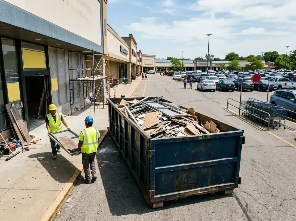 retail-store-renovation-debris-003 — frequently asked questions, Roll-off Dumpster Rentals in Maplewood, MO